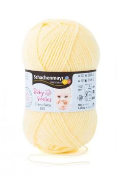 Wolle BRAVO BABY 185 - vanilla - 50g
