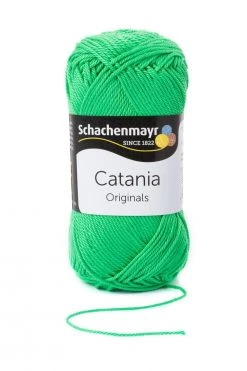 Wolle CATANIA - maigrün - 50g | Hochwertige Strickwolle für Nähen, Stricken & Häkeln