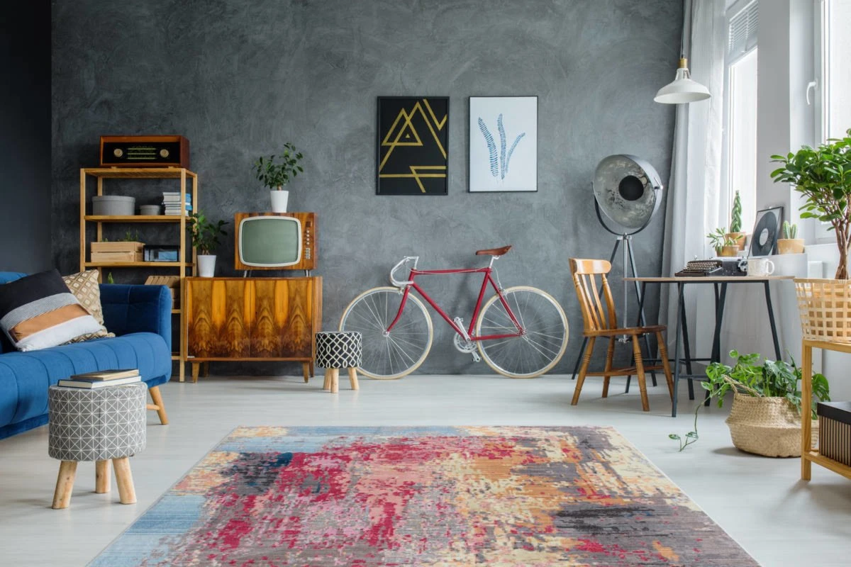 Teppich ANTIGUA 400 - Multicolor - 120x170 cm - Hochwertiger Kurzflorteppich für Wohnzimmer & Schlafzimmer 4 Teppich ANTIGUA 400 - Multicolor - 120x170 cm - Hochwertiger Kurzflorteppich für Wohnzimmer & Schlafzimmer – Bild 2