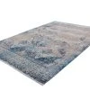 Teppich ANTIGUA 500 - creme-blau - 120x170 cm | Kurzflorteppiche für stilvolles Wohnen