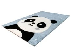 Kinderteppich MADURA - Blauer Spielteppich 80x150 cm - Hochwertiger Kinder- & Spielteppich