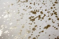 Lederteppich GLAM 110 - elfenbein-gold - 1,35-1,65 m² -Heimtextilien Verkäufe 9003633400 03 1600Wx1600H