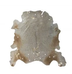 Lederteppich GLAM 110 - elfenbein-gold - 1,35-1,65 m² -Heimtextilien Verkäufe 9003633400 04 1600Wx1600H