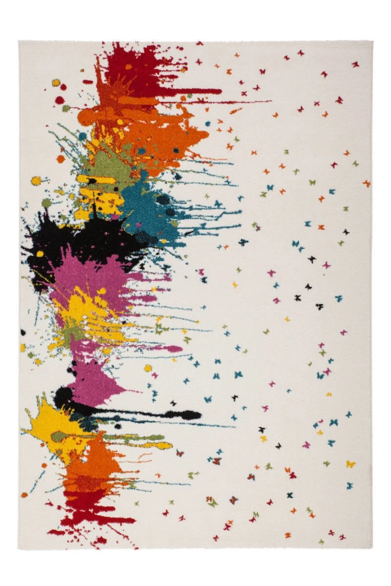 GUAYAMA 241 Shaggy Teppich, Multi, 120x170 cm - Flauschiger Hochflorteppich für ein gemütliches Zuhause 6 GUAYAMA 241 Shaggy Teppich, Multi, 120x170 cm - Flauschiger Hochflorteppich für ein gemütliches Zuhause – Bild 4