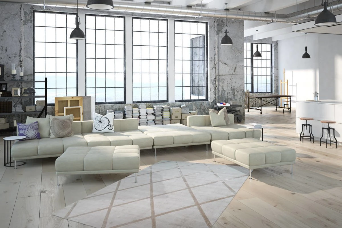 Teppich LUXURY 210 - elfenbein-taupe - 120x170 cm 4 Teppich LUXURY 210 - elfenbein-taupe - 120x170 cm – Bild 2