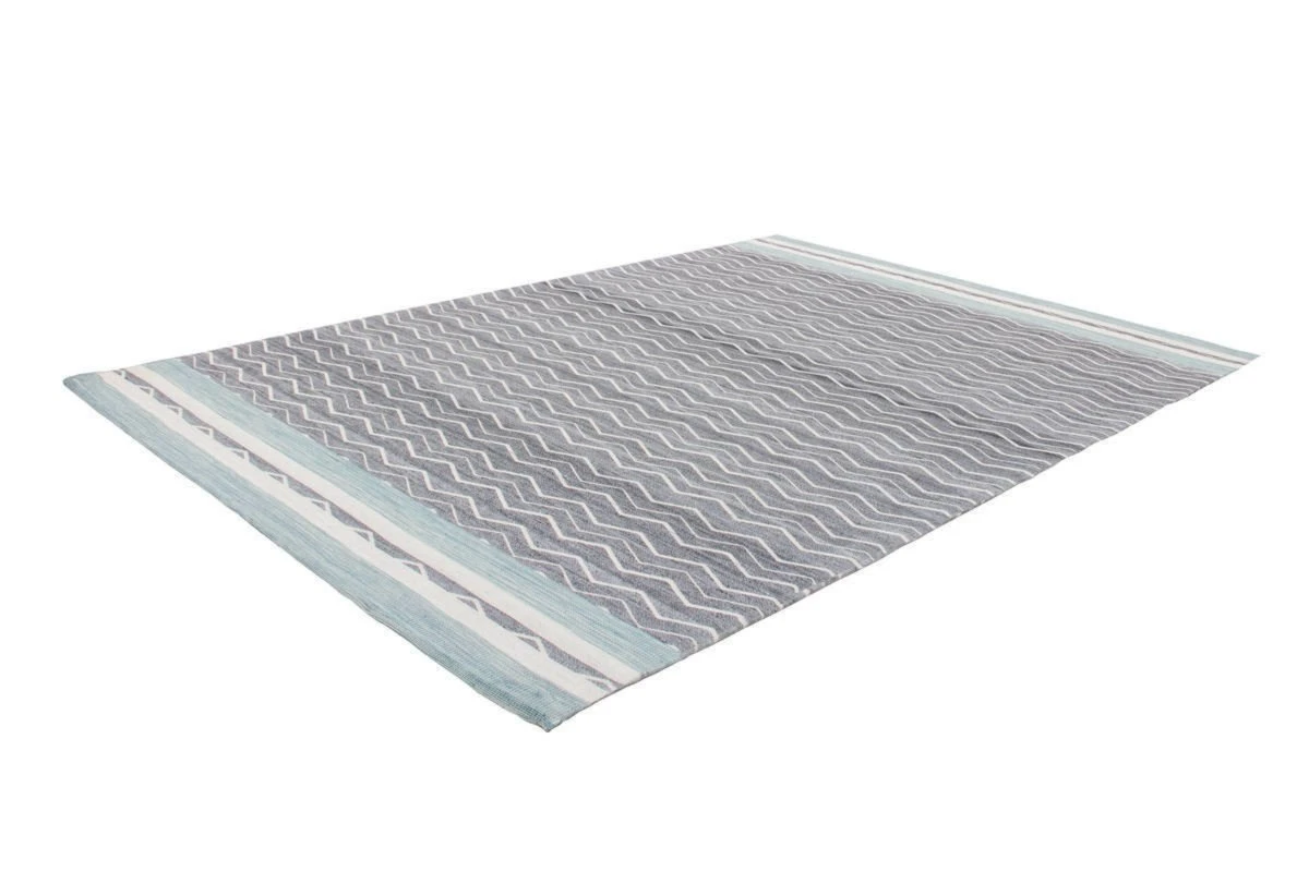 Teppich MIRAGE - blau-grau - Kurzflor - 160x230 cm | Hochwertiger Kurzflorteppich für Wohnzimmer & Schlafzimmer 3 Teppich MIRAGE - blau-grau - Kurzflor - 160x230 cm | Hochwertiger Kurzflorteppich für Wohnzimmer & Schlafzimmer