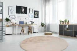 Teppich RABBIT 100 - creme - 160 cm -Heimtextilien Verkäufe 9003891700 03 1600Wx1600H