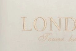 Kissen LONDON TOWER BRIDGE - Weiß - 45x45 cm | Hochwertiges Sofakissen -Heimtextilien Verkäufe 9003892900 03 1600Wx1600H