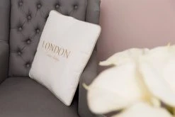 Kissen LONDON TOWER BRIDGE - Weiß - 45x45 cm | Hochwertiges Sofakissen -Heimtextilien Verkäufe 9003892900 04 1600Wx1600H