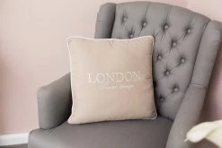Kissen LONDON TOWER BRIDGE - Creme - 45x45 cm | Hochwertiges Sofakissen -Heimtextilien Verkäufe 9003893000 04 1600Wx1600H