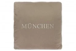 Creme Sofakissen mit Reißverschluss 45x45 cm - Weich & Praktisch