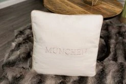 Weißes Sofakissen mit Reißverschluss - 45x45 cm - Hochwertiges Kissen für Ihr Zuhause -Heimtextilien Verkäufe 9003896100 04 1600Wx1600H