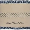 Kissen HOME SWEET HOME - Beige-Blau - 40x40 cm - Gemütliches Sofakissen -Heimtextilien Verkäufe 9003896400 1600Wx1600H