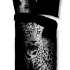 Microfaser-Bettwäsche - Schwarz-Weiß Leopard Print - 135x200 cm | Atmungsaktiv & Pflegeleicht 1 Microfaser-Bettwäsche - Schwarz-Weiß Leopard Print - 135x200 cm | Atmungsaktiv & Pflegeleicht -Heimtextilien Verkäufe 9003933600 1600Wx1600H
