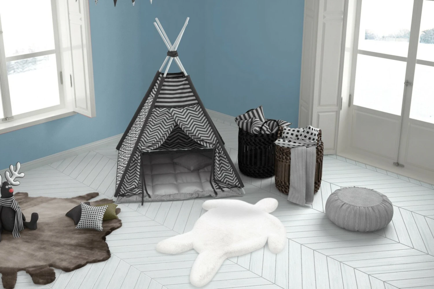 Kinderteppich Schildkröte Weiß 68x90 cm - Gemütlicher & Sicherer Spielteppich für Kinder 6 Kinderteppich Schildkröte Weiß 68x90 cm - Gemütlicher & Sicherer Spielteppich für Kinder – Bild 4