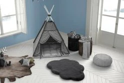 Kinderteppich Wolke Anthrazit 60x90 cm - Weicher Spielteppich für Kinderzimmer 9 Kinderteppich Wolke Anthrazit 60x90 cm - Weicher Spielteppich für Kinderzimmer -Heimtextilien Verkäufe 9004039200 04 1600Wx1600H