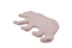 Kinderteppich Bär Rosa 53x90 cm – Weicher Spielteppich für Kinderzimmer