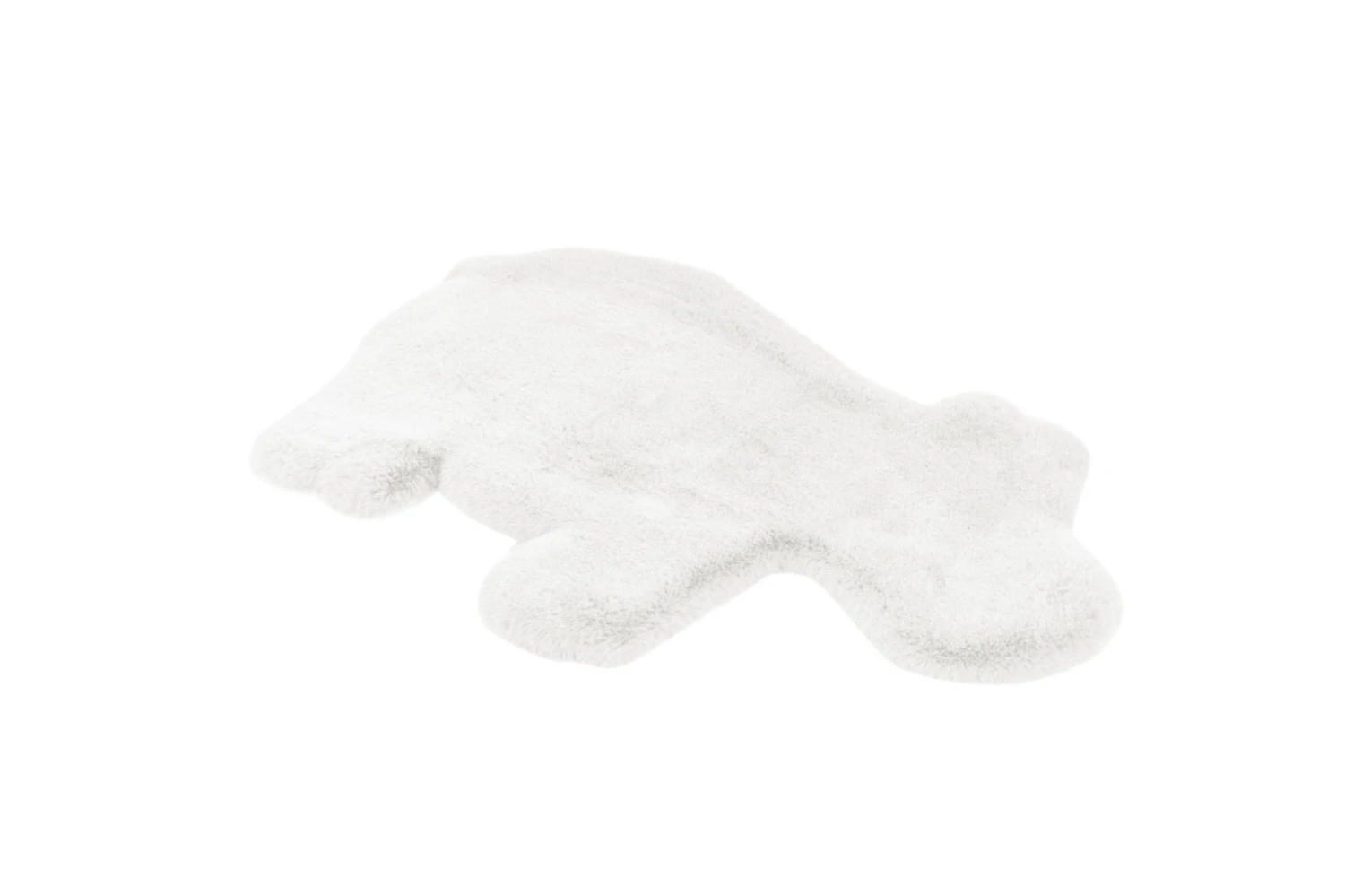 Kinderteppich Nilpferd Weiß 55x90 cm - Weich & Sicher für Kinder 3 Kinderteppich Nilpferd Weiß 55x90 cm - Weich & Sicher für Kinder