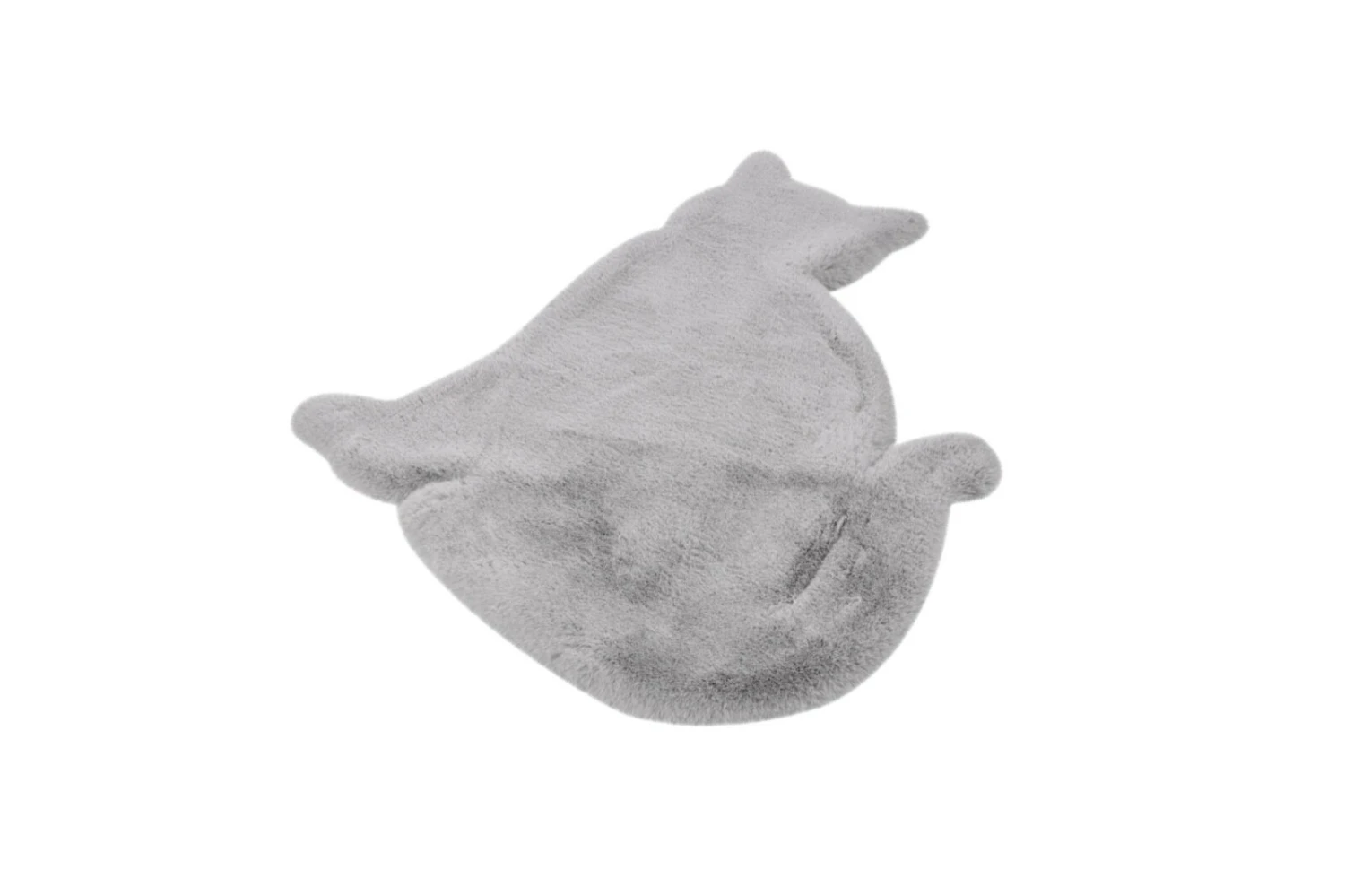 Kinderteppich Katze Grau 81x90 cm - Weicher Spielteppich für Kinderzimmer 3 Kinderteppich Katze Grau 81x90 cm - Weicher Spielteppich für Kinderzimmer