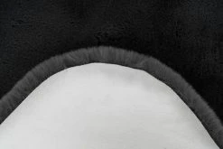 Kinderteppich Hase anthrazit 80x90 cm - weicher Spielteppich für Kinderzimmer -Heimtextilien Verkäufe 9004041500 03 1600Wx1600H