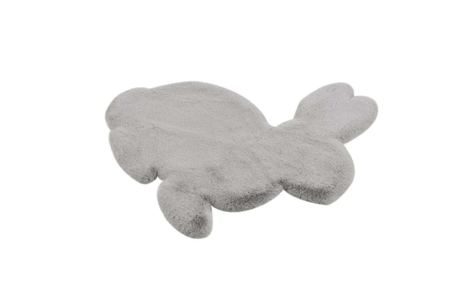 Kinderteppich Hase grau 80x90 cm - Spielteppich für Kinderzimmer 3 Kinderteppich Hase grau 80x90 cm - Spielteppich für Kinderzimmer