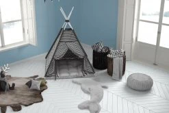 Kinderteppich Delfin Design - Grau - 64x90 cm - Weicher Spielteppich für Kinderzimmer -Heimtextilien Verkäufe 9004042300 04 1600Wx1600H