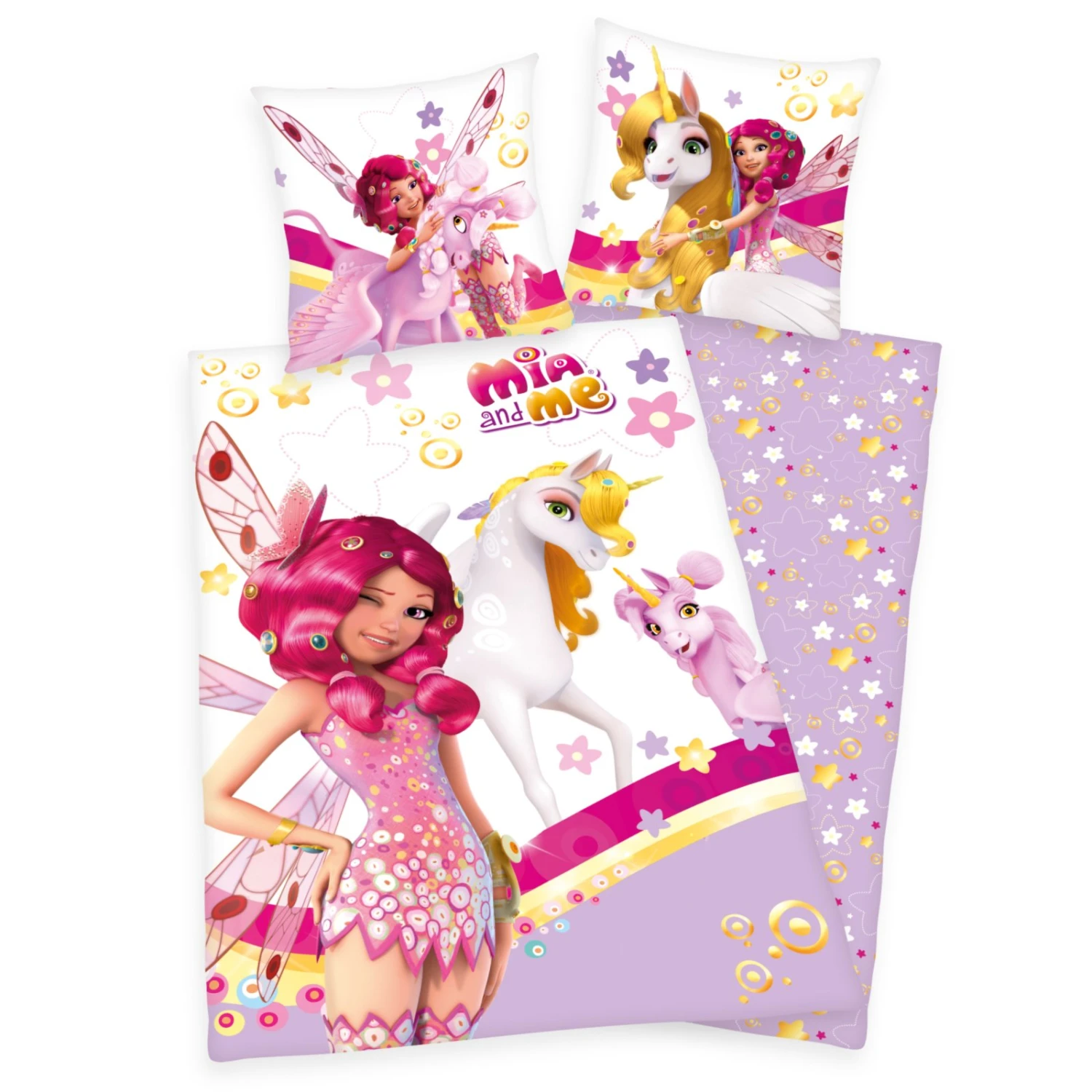 MIA AND ME Renforcé-Bettwäsche 135x200 cm – Hochwertige Kinderbettwäsche 3 MIA AND ME Renforcé-Bettwäsche 135x200 cm – Hochwertige Kinderbettwäsche