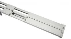 Flächenvorhang-Schiene aus Aluminium, 140-225 cm - Praktische Gardinenstange