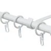 Gardinenstangen-Set CAP - Weiß - Länge 130-240 cm - Praktisch & Modern -Heimtextilien Verkäufe 9004138700 1600Wx1600H