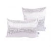 2er-Set Dekokissen - Elfenbein & Silber - 30x50 cm & 45x45 cm - Hochwertige Sofakissen -Heimtextilien Verkäufe 9004155800 1600Wx1600H