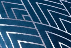 2er-Set Dekokissen blau-silber in 30x50 cm & 45x45 cm – stilvolle Sofakissen -Heimtextilien Verkäufe 9004157200 03 1600Wx1600H