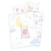 BIO-Bettwäsche PEPPA PIG - weiß-bunt - 100x135 cm - Kinderbettwäsche aus Bio-Baumwolle -Heimtextilien Verkäufe 9004160400 1600Wx1600H