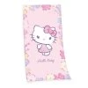 Velours-Badetuch HELLO KITTY - Rosa - 75x150 cm | Weiches Kinderhandtuch | Badtextilien -Heimtextilien Verkäufe 9004443400 1600Wx1600H