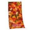 Velours-Badetuch HARIBO GOLDBÄREN - Bunt - 75x150 cm - Weich & Flauschig