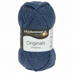 Handstrickgarn UNIVERSA - Denim - 50g | Hochwertiges Häkelgarn & Strickgarn
