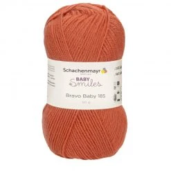 Handstrickgarn BABY SMILES BRAVO - lily - 50g | Weiches Häkelgarn & Strickgarn für Babykleidung