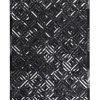 Lederteppich DAZZLE 400 - schwarz-silber 80x150 cm | Premium Leder- & Fellteppiche -Heimtextilien Verkäufe 9004709600 1600Wx1600H