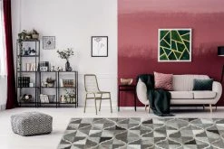 Lederteppich ECLIPSE 300 - Grau - 80x150 cm | Hochwertiger Ledercarpet für stilvolles Wohnen -Heimtextilien Verkäufe 9004711300 04 1600Wx1600H