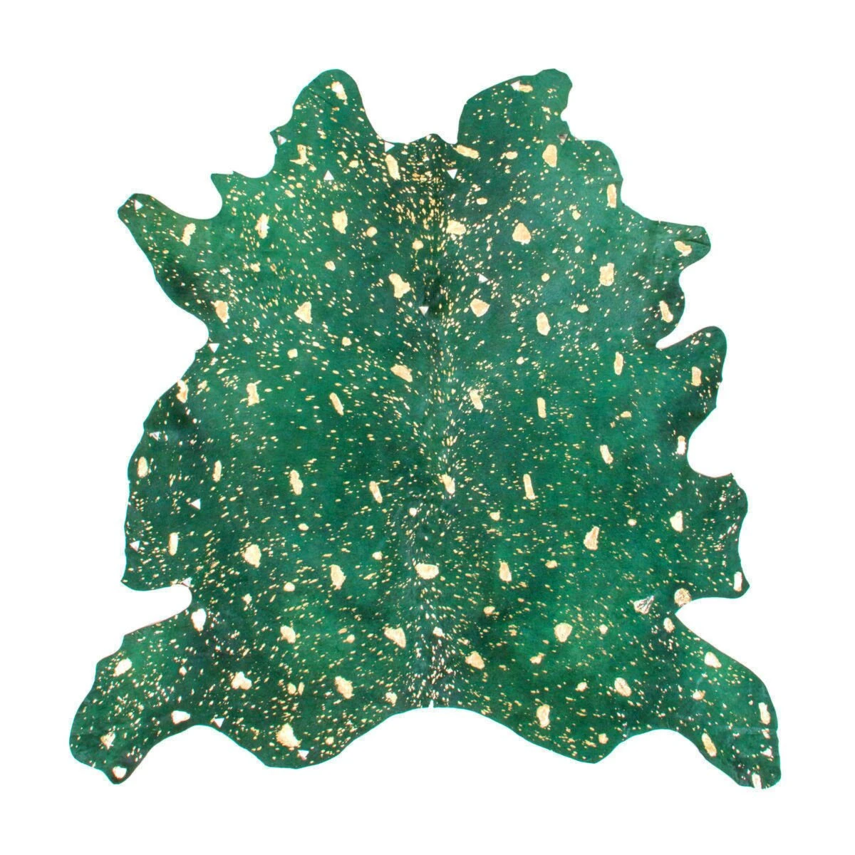 Lederteppich FLY 100 - flaschengrün-gold - 1,35-1,65 m² | Leder- & Fellteppiche 3 Lederteppich FLY 100 - flaschengrün-gold - 1,35-1,65 m² | Leder- & Fellteppiche