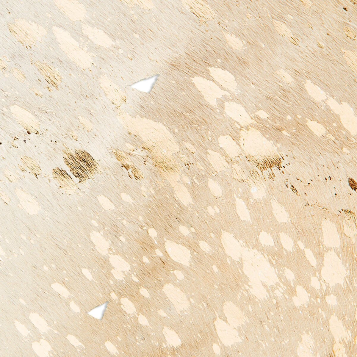 Lederteppich FLY 100 - weiß-gold - 1,35-1,65 m² - Exklusiver Ledermatten für stilvolles Wohnen 5 Lederteppich FLY 100 - weiß-gold - 1,35-1,65 m² - Exklusiver Ledermatten für stilvolles Wohnen – Bild 3