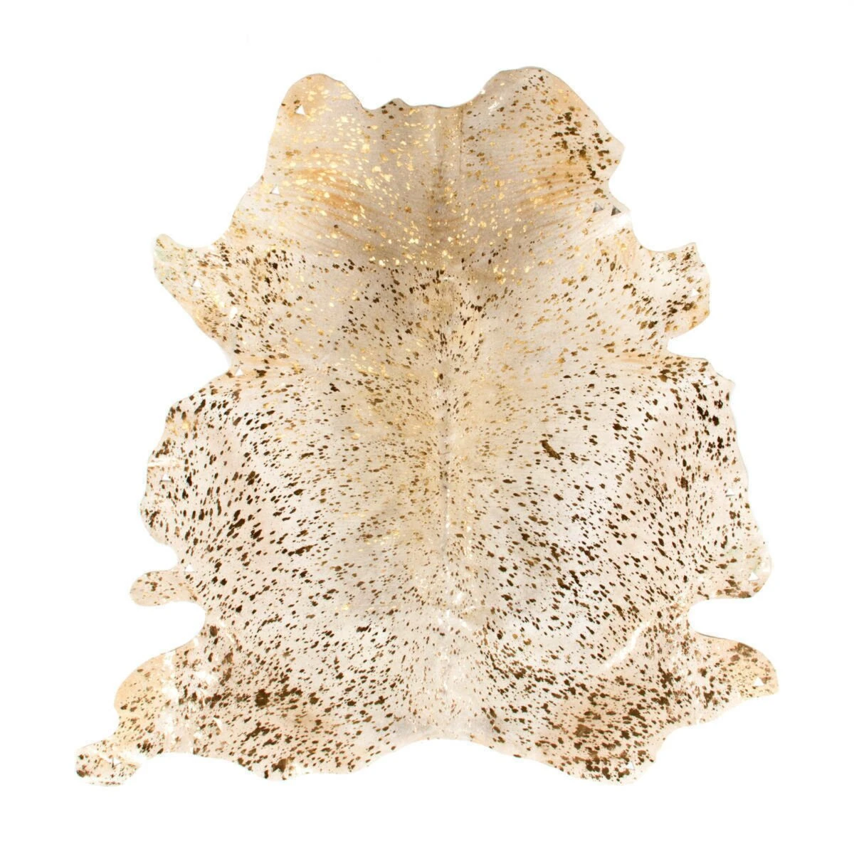 Lederteppich FLY 100 - weiß-gold - 1,35-1,65 m² - Exklusiver Ledermatten für stilvolles Wohnen 3 Lederteppich FLY 100 - weiß-gold - 1,35-1,65 m² - Exklusiver Ledermatten für stilvolles Wohnen