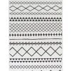 Teppich MAYA 400 - Weiß-Schwarz - 80x150 cm | Kurzflorteppich für moderne Räume -Heimtextilien Verkäufe 9004715600 1600Wx1600H