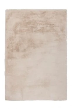 Teppich RABBIT AE 100 - Creme Shaggyteppich - 80x150 cm - Flauschiger Wohnzimmerteppich