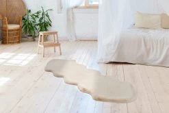 Teppich RABBIT DOUBLE SHEEPSKIN AE 300 - creme - 60x180 cm | Weicher Schaffellteppich | Wohnzimmer & Schlafzimmer -Heimtextilien Verkäufe 9004725200 04 1600Wx1600H