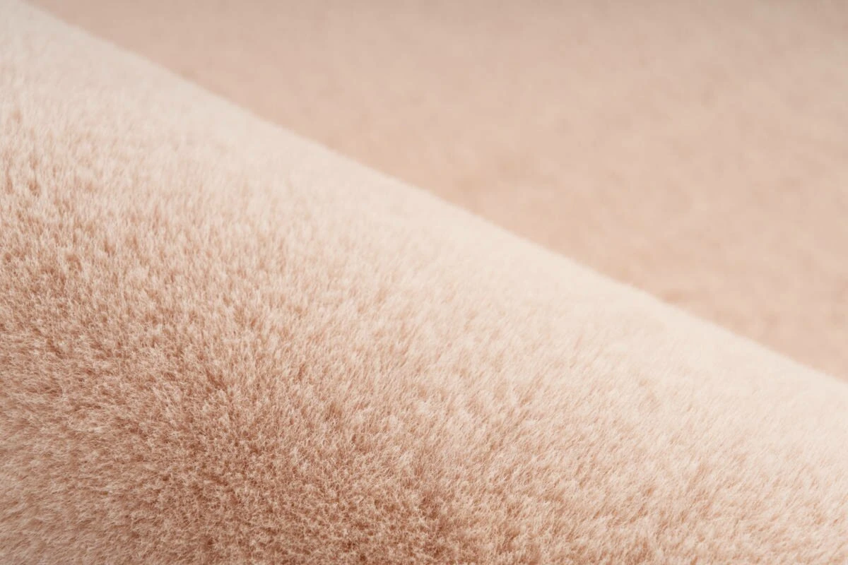 Teppich RABBIT LIGHT 500 - creme - rund - Ø 120cm | Shaggyteppich für gemütliche Wohnzimmer 5 Teppich RABBIT LIGHT 500 - creme - rund - Ø 120cm | Shaggyteppich für gemütliche Wohnzimmer – Bild 3