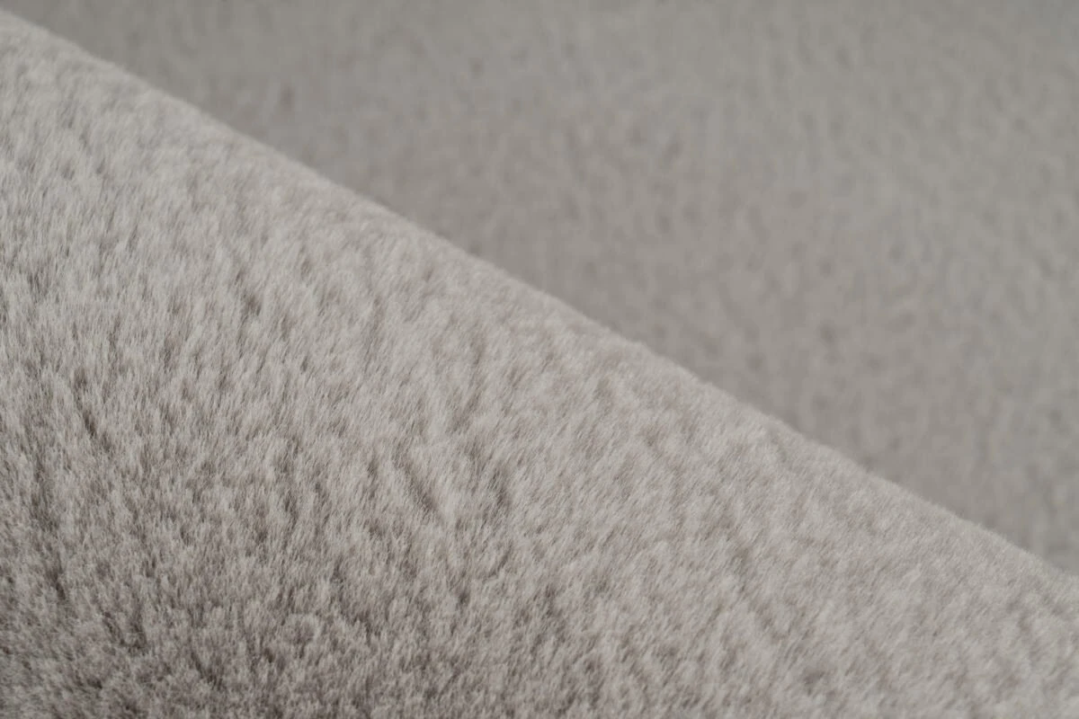 Teppich RABBIT LIGHT 500 - silber - rund - Ø 120 cm | Shaggyteppiche 5 Teppich RABBIT LIGHT 500 - silber - rund - Ø 120 cm | Shaggyteppiche – Bild 3