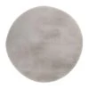 Teppich RABBIT LIGHT 500 - silber - rund - Ø 120 cm | Shaggyteppiche -Heimtextilien Verkäufe 9004727800 1600Wx1600H