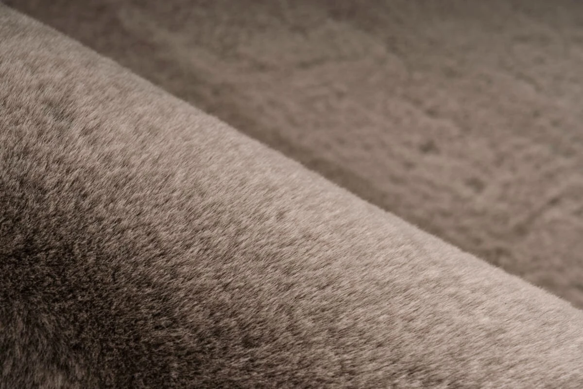 Teppich RABBIT LIGHT 500 - taupe, rund, Ø 120 cm - Schaggyteppich für stilvolles Wohnen 5 Teppich RABBIT LIGHT 500 - taupe, rund, Ø 120 cm - Schaggyteppich für stilvolles Wohnen – Bild 3