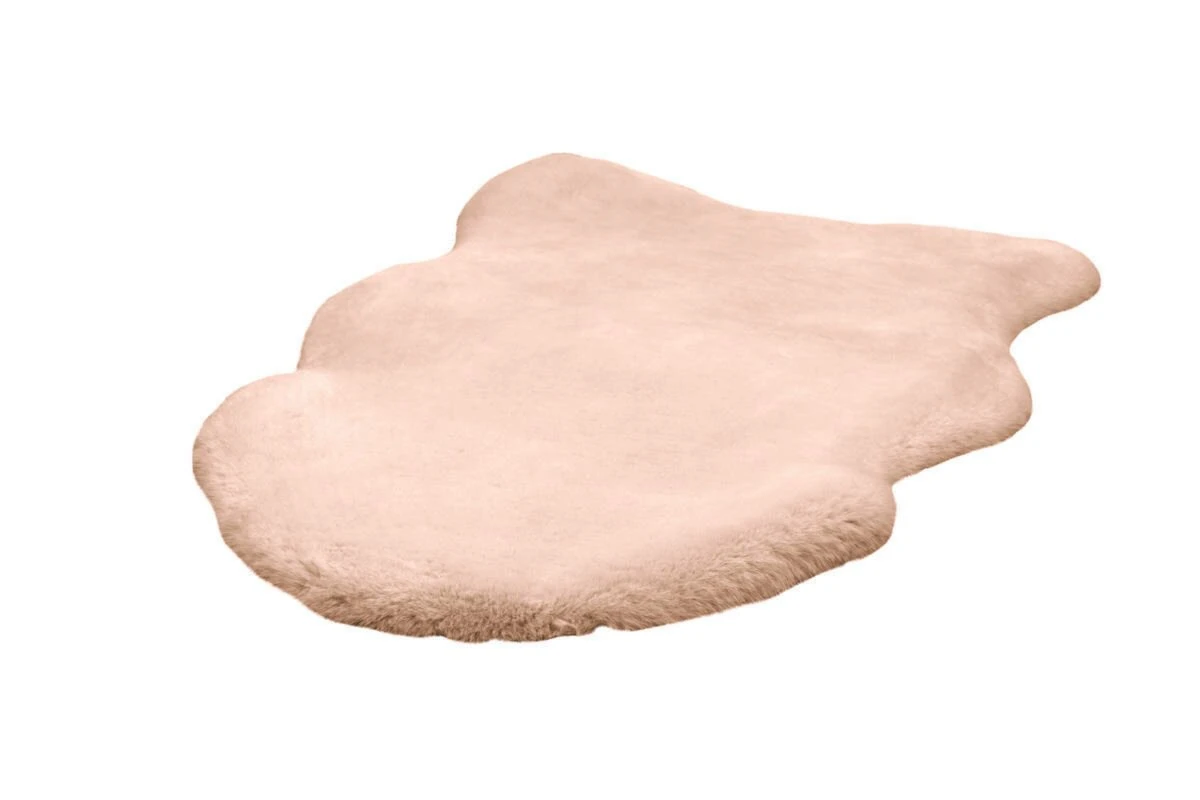 Teppich RABBIT LIGHT SHEEPSKIN 800 - creme - 60x90 cm - Hochwertiger Shaggyteppich 4 Teppich RABBIT LIGHT SHEEPSKIN 800 - creme - 60x90 cm - Hochwertiger Shaggyteppich – Bild 2