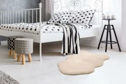Teppich RABBIT LIGHT SHEEPSKIN 800 - Elfenbein - 60x90 cm | Flauschiger Shaggyteppich -Heimtextilien Verkäufe 9004728700 04 1600Wx1600H
